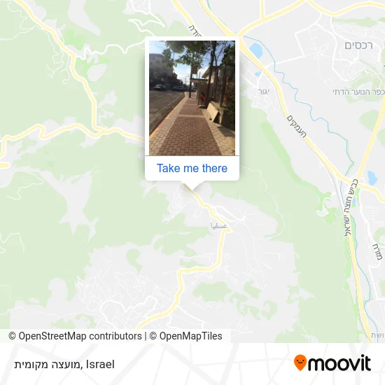 Карта מועצה מקומית