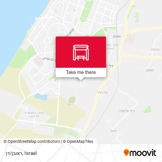 Карта ראובן/דן