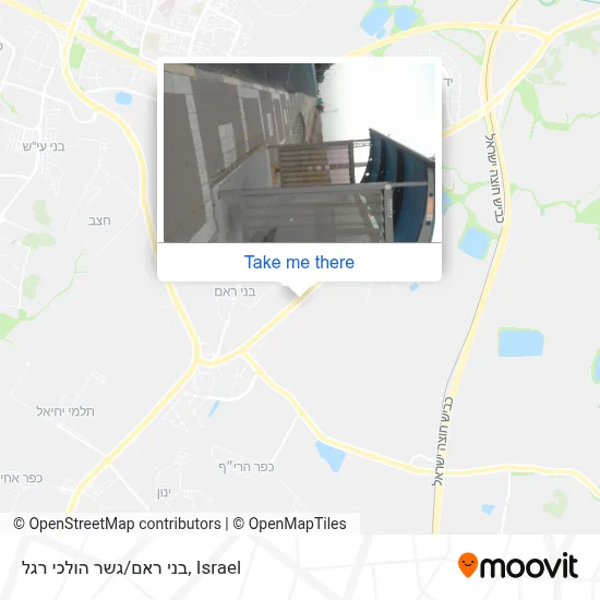 Bnei Ram/Pedestrian Bridge map