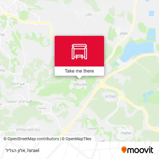 Карта אלון הגליל