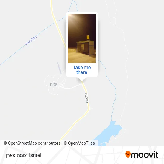 Карта צומת פארן