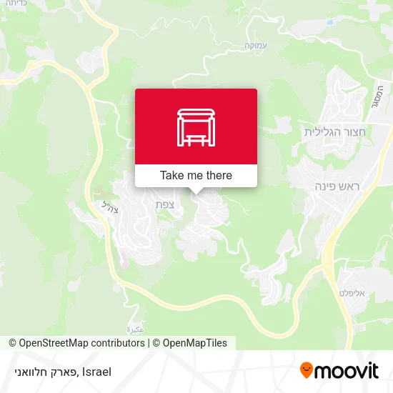 Карта פארק חלוואני