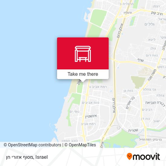 מסוף אזורי חן map