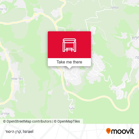 קרן היסוד map