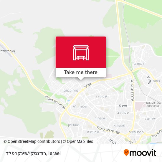 רודנסקי/פינקרפלד map