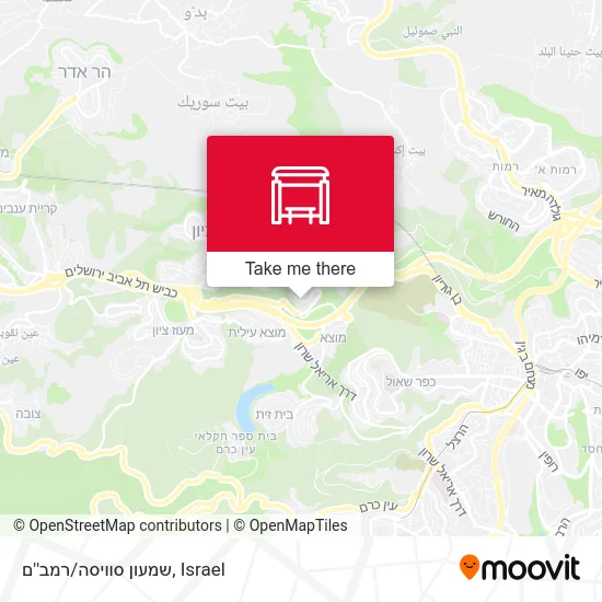 Карта שמעון סוויסה/רמב''ם