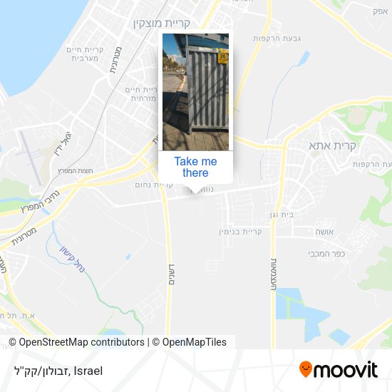 זבולון/קק''ל map
