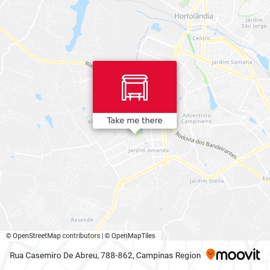 Rua Casemiro De Abreu, 788-862 map