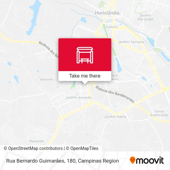 Rua Bernardo Guimarães, 180 map