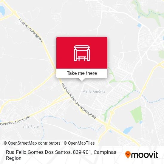 Rua Felix Gomes Dos Santos, 839-901 map