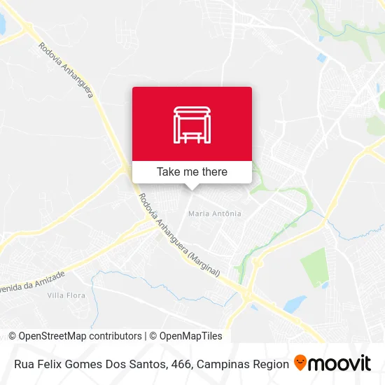 Rua Felix Gomes Dos Santos, 466 map