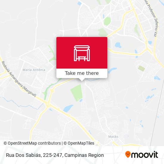 Rua Dos Sabiás, 225-247 map