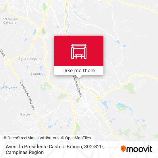 Avenida Presidente Castelo Branco, 802-820 map