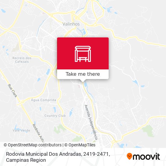 Rodovia Municipal Dos Andradas, 2419-2471 map