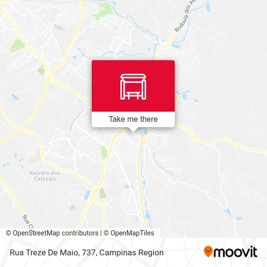 Rua Treze De Maio, 737 map
