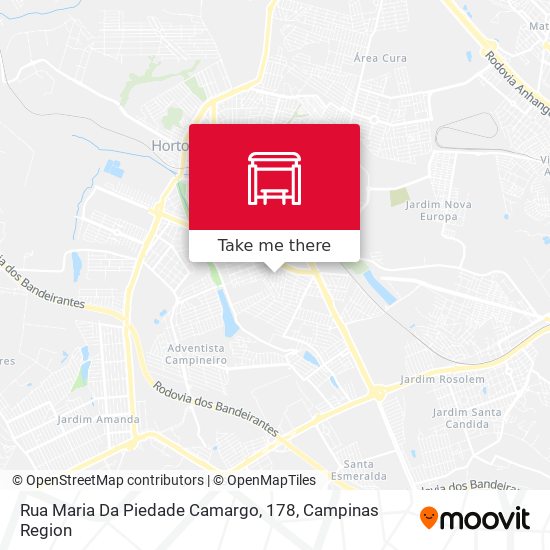 Rua Maria Da Piedade Camargo, 178 map