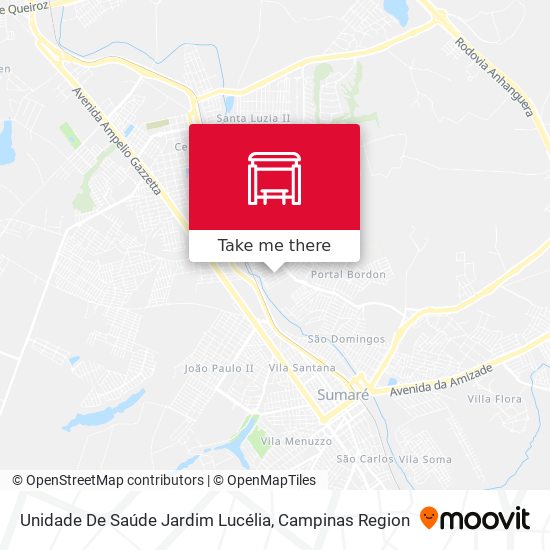 Unidade De Saúde Jardim Lucélia map