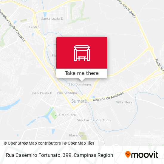 Rua Casemiro Fortunato, 399 map