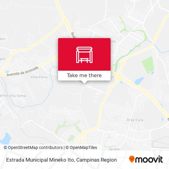 Estrada Municipal Mineko Ito map