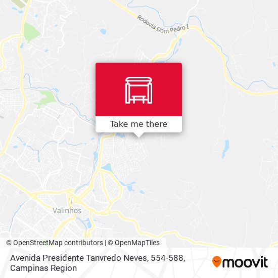 Avenida Presidente Tanvredo Neves, 554-588 map