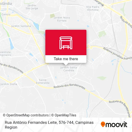 Rua Antônio Fernandes Leite, 576-744 map