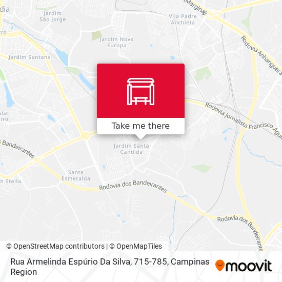 Rua Armelinda Espúrio Da Silva, 715-785 map