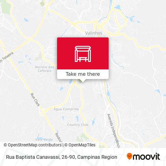 Rua Baptista Canavassi, 26-90 map