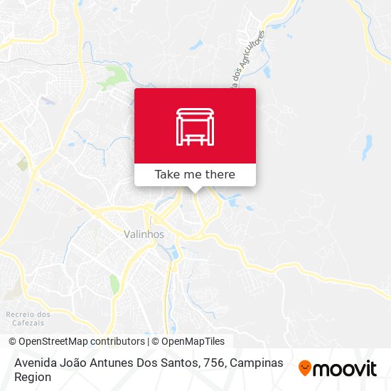 Avenida João Antunes Dos Santos, 756 map