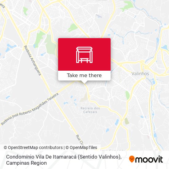 Condomínio Vila De Itamaracá (Sentido Valinhos) map