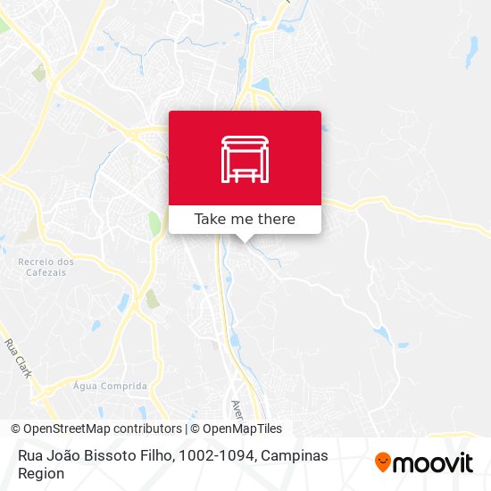Rua João Bissoto Filho, 1002-1094 map