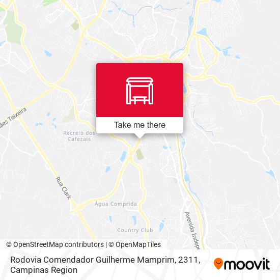 Rodovia Comendador Guilherme Mamprim, 2311 map