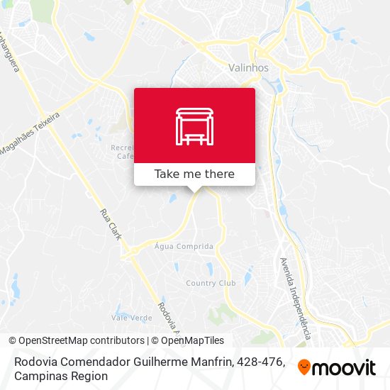 Rodovia Comendador Guilherme Manfrin, 428-476 map