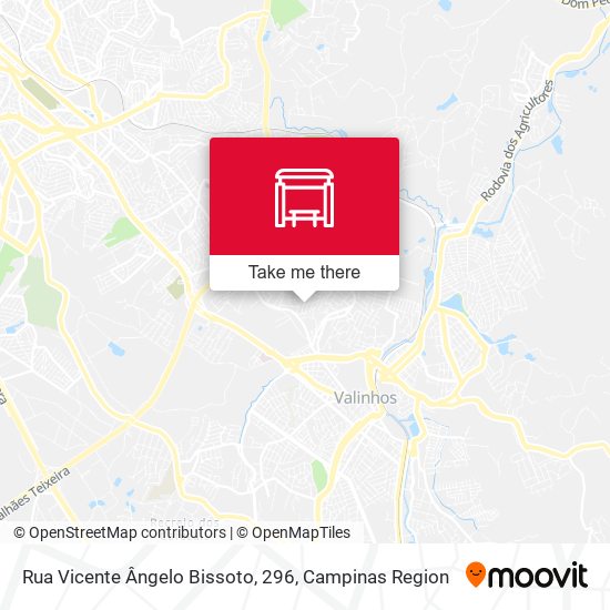 Rua Vicente Ângelo Bissoto, 296 map