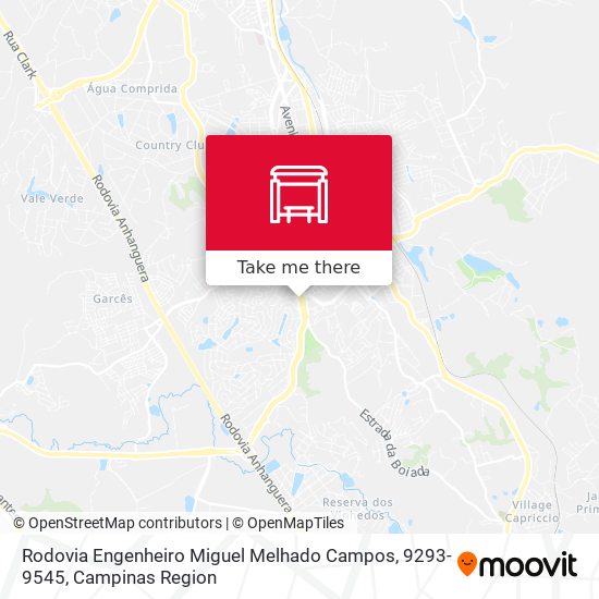Rodovia Engenheiro Miguel Melhado Campos, 9293-9545 map