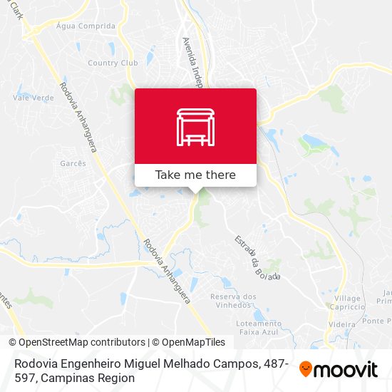 Rodovia Engenheiro Miguel Melhado Campos, 487-597 map