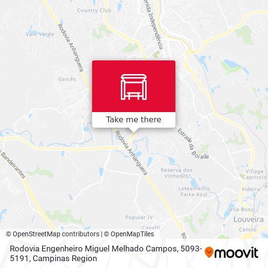 Rodovia Engenheiro Miguel Melhado Campos, 5093-5191 map