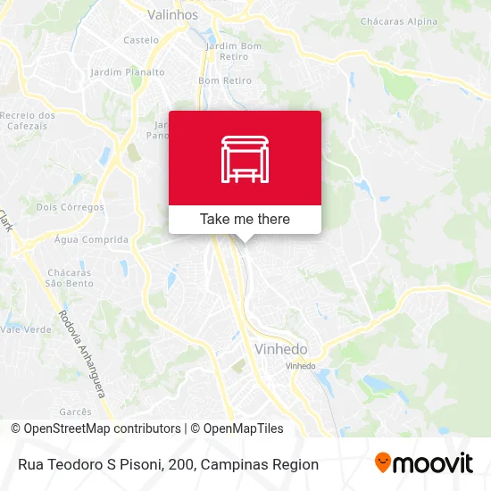 Rua Teodoro S Pisoni, 200 map
