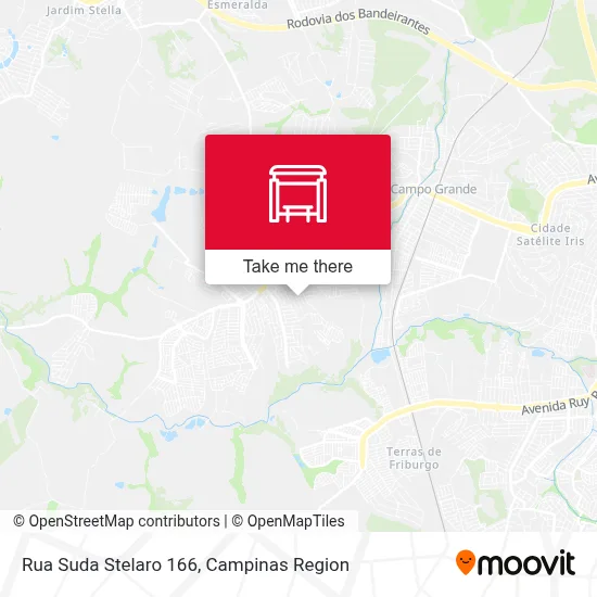 Rua Suda Stelaro 166 map