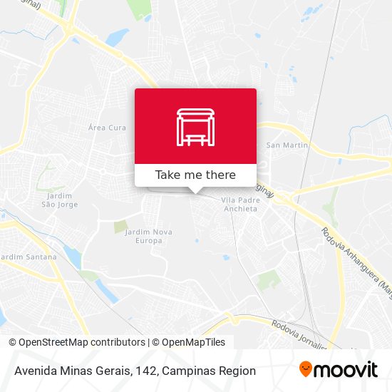 Avenida Minas Gerais, 142 map