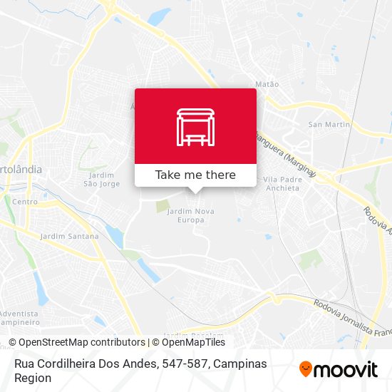 Rua Cordilheira Dos Andes, 547-587 map