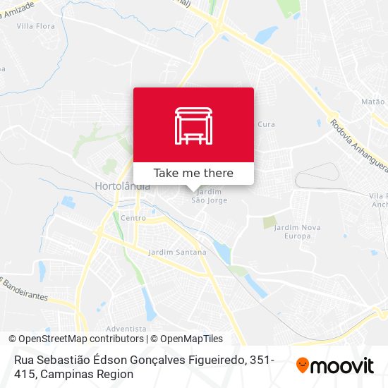 Rua Sebastião Édson Gonçalves Figueiredo, 351-415 map