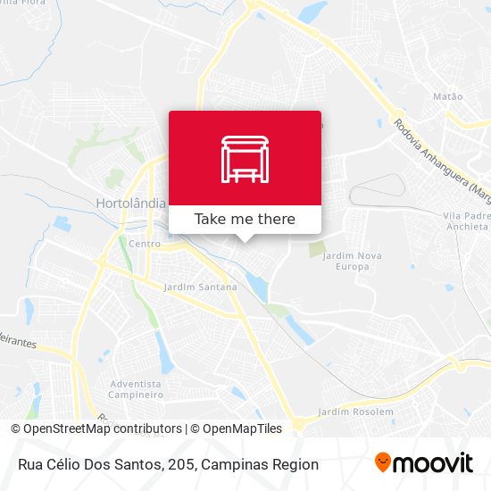 Rua Célio Dos Santos, 205 map
