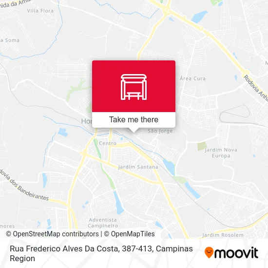 Rua Frederico Alves Da Costa, 387-413 map