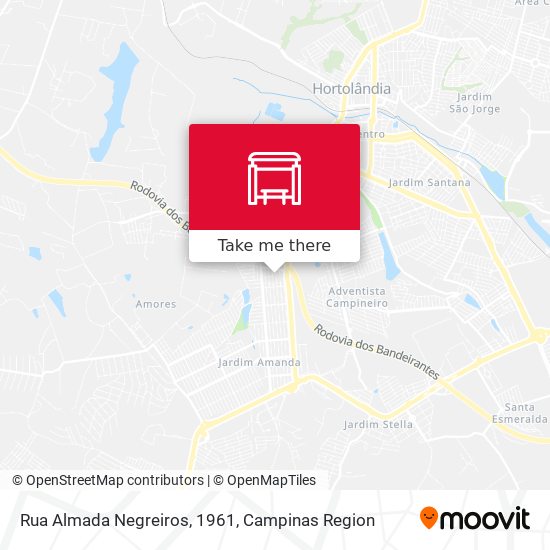 Rua Almada Negreiros, 1961 map