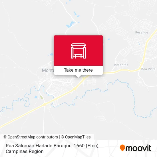 Rua Salomão Hadade Baruque, 1660 (Etec) map