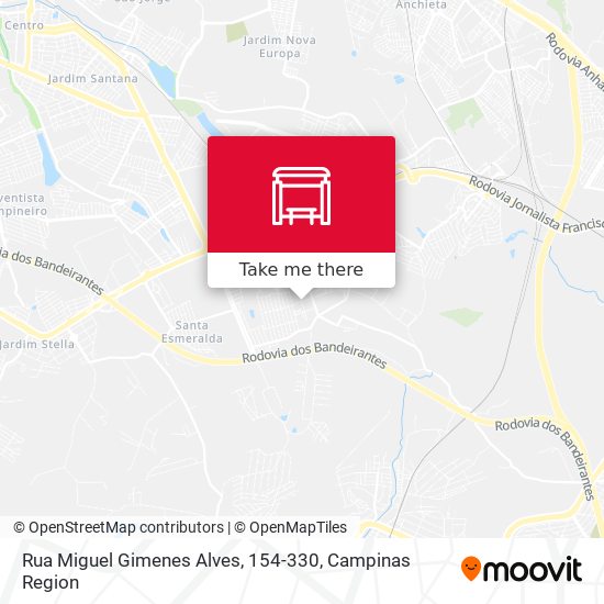 Rua Miguel Gimenes Alves, 154-330 map
