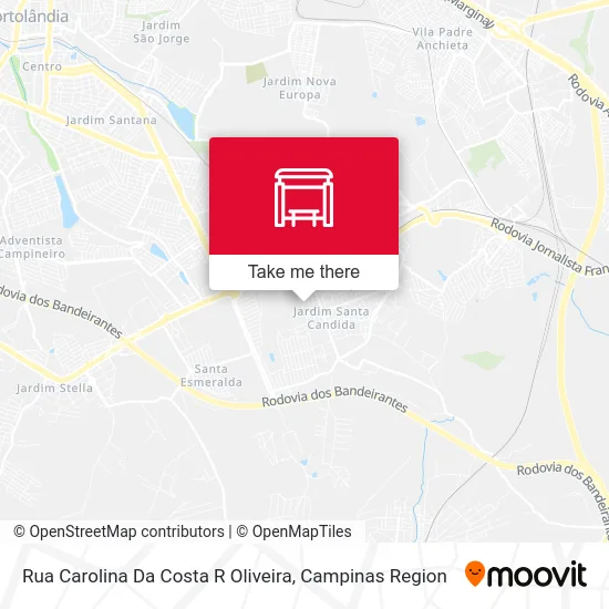 Rua Carolina Da Costa R Oliveira map