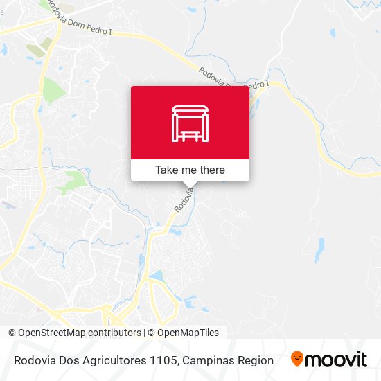Rodovia Dos Agricultores 1105 map