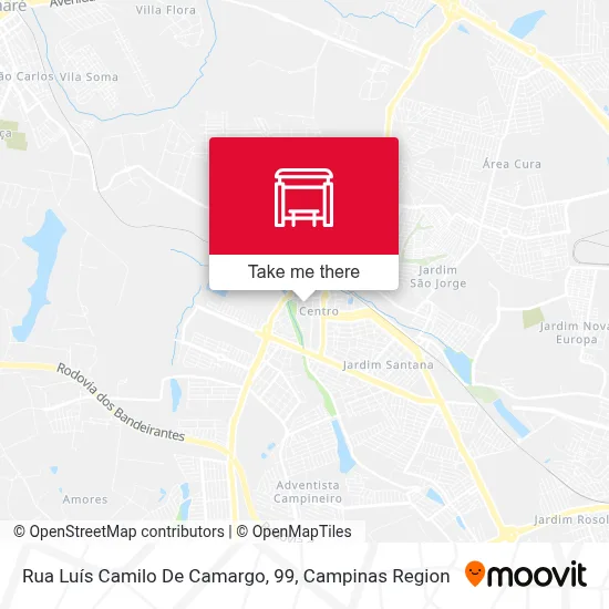 Rua Luís Camilo De Camargo, 99 map