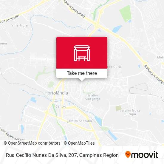Rua Cecílio Nunes Da Silva, 207 map